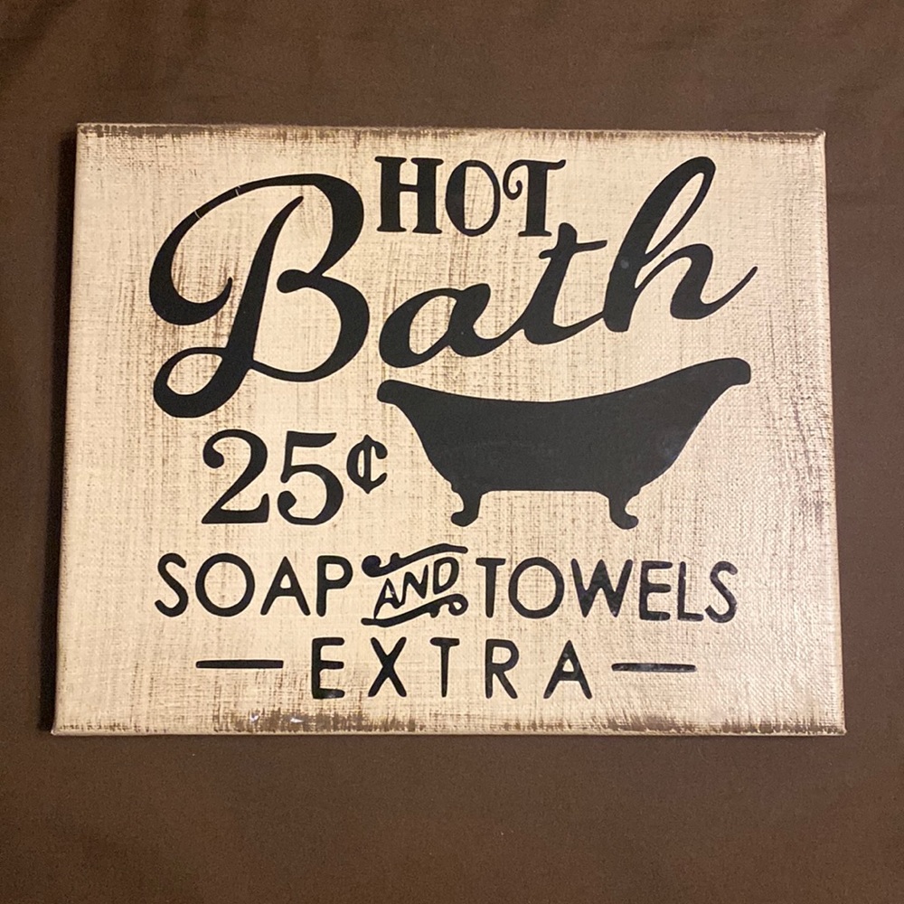 Bathroom Sign